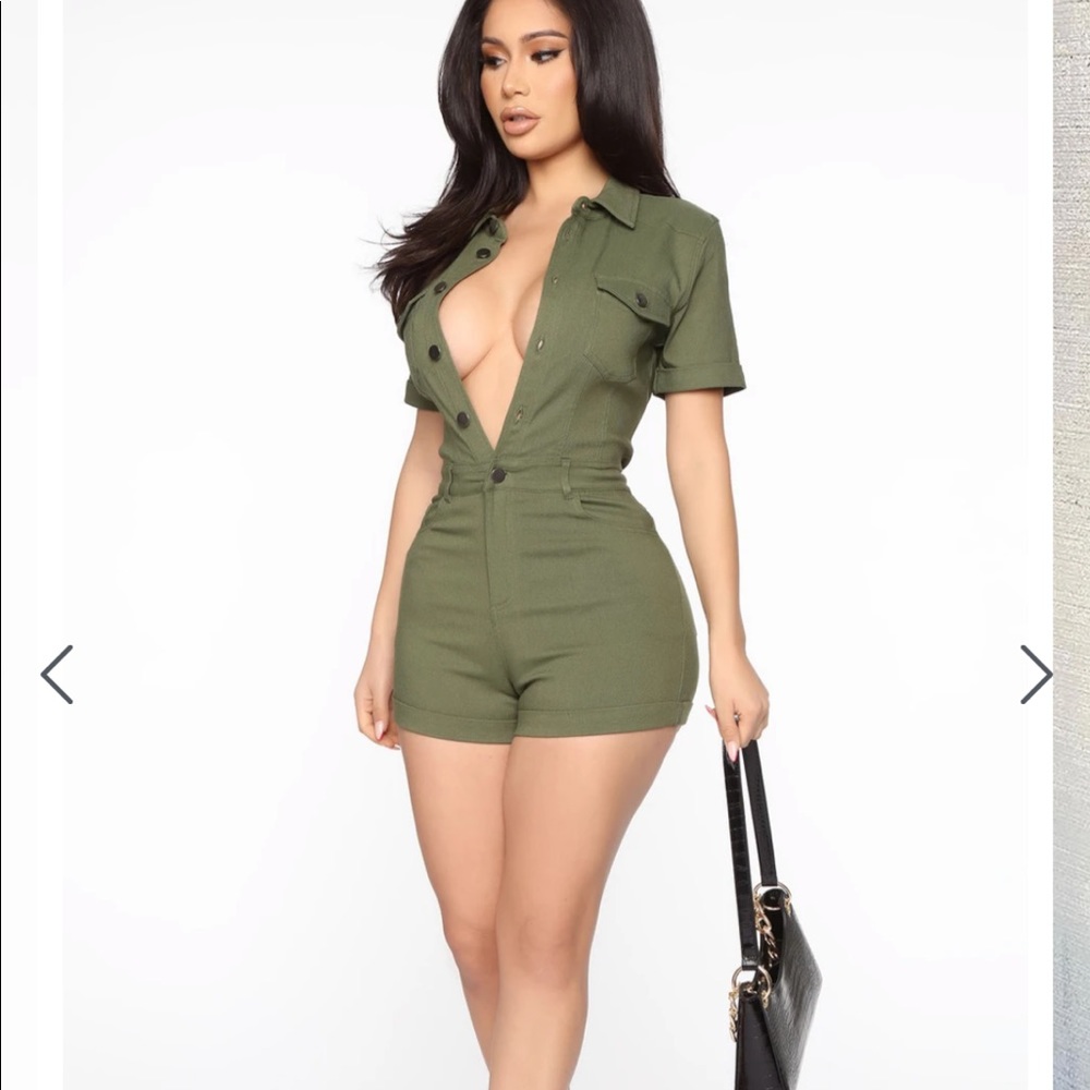 Safari excursion romper